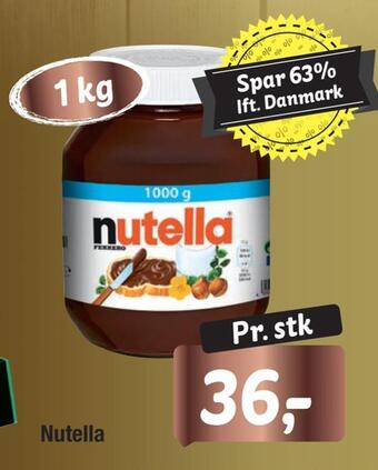 Fakta Tyskland Nutella tilbud