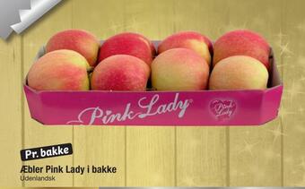 Fakta Tyskland Æbler pink lady i bakke tilbud