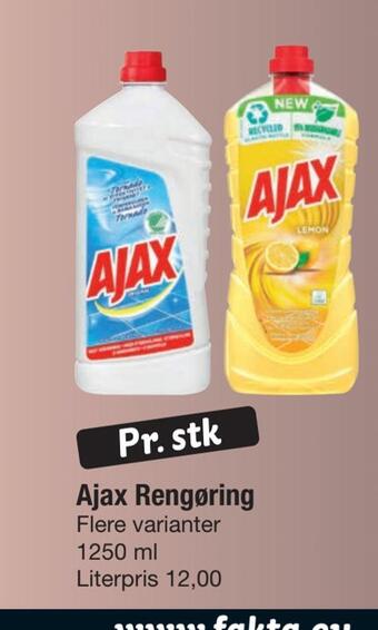 Fakta Tyskland Ajax rengøring tilbud