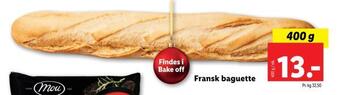 Lidl Fransk baguette tilbud