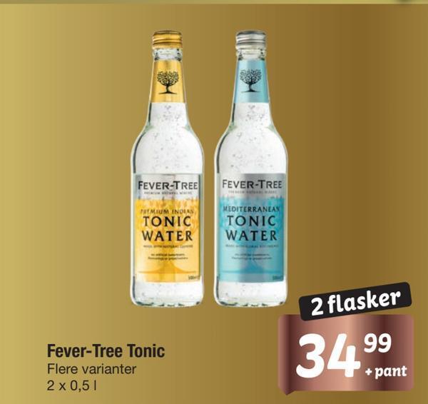 Fevertree tonic tilbud hos Fakta Tyskland