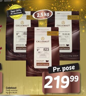 Fakta Tyskland Callebaut tilbud