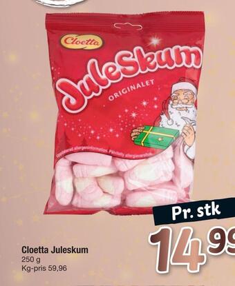 Fakta Tyskland Cloetta juleskum tilbud