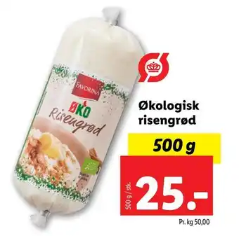 Lidl Økologisk risengrød tilbud