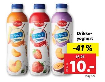 Lidl Drikke yoghurt tilbud