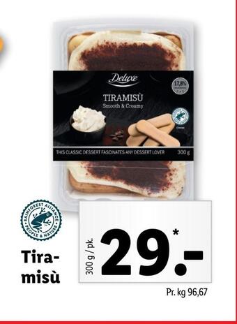 Lidl Tiramisù tilbud