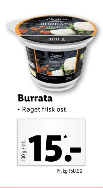 Lidl Burrata tilbud