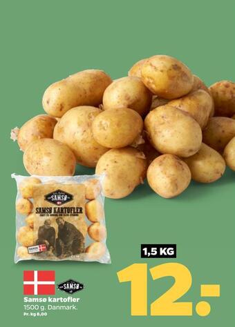Netto Samsø kartofler tilbud