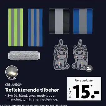 Lidl Reflekterende tilbehør tilbud