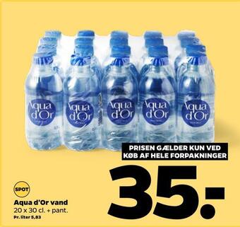 Netto Aqua d'or vand tilbud