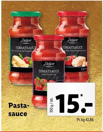 Lidl Pasta sauce tilbud