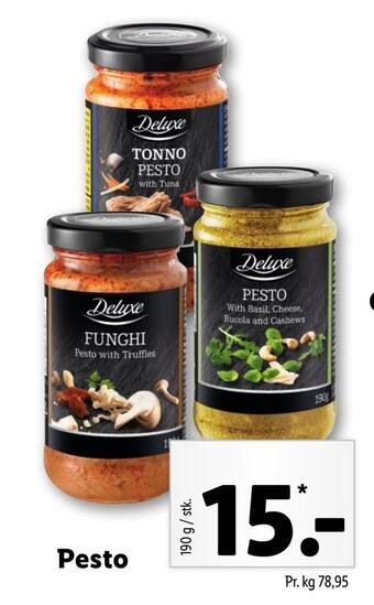 Lidl Pesto tilbud