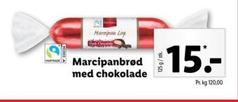 Lidl Marcipanbrød med chokolade tilbud