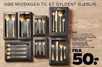 Netto Bestiksæt til børn tilbud