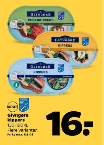 Netto Glyngøre kippers tilbud