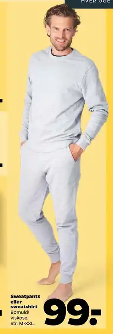Sweatpants eller sweatshirt
