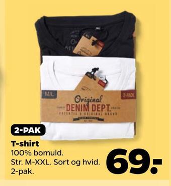 Netto T-shirt tilbud