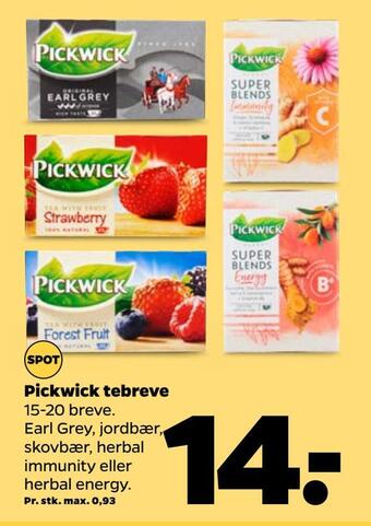Netto Pickwick tebreve tilbud