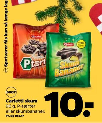 Netto Carletti skum tilbud
