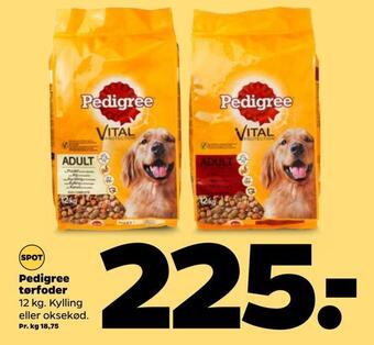 Netto Pedigree tørfoder tilbud