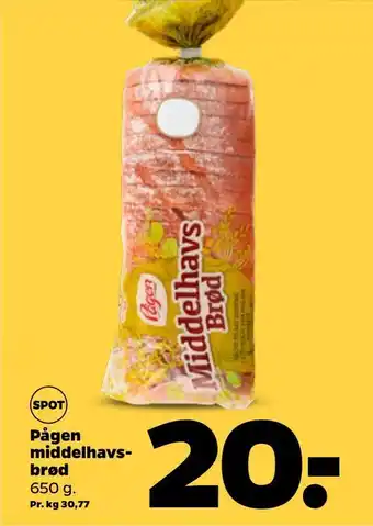 Netto Pågen middelhavs brød tilbud