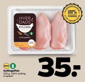 Netto Kyllingefilet tilbud