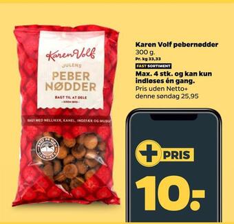 Netto Karen volf pebernødder tilbud