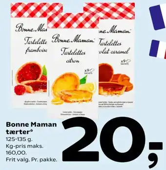 Bonne Maman Tærter 125-135g