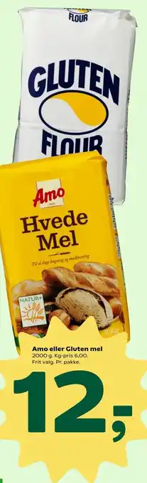 Amo Eller Gluten Mel 2000g