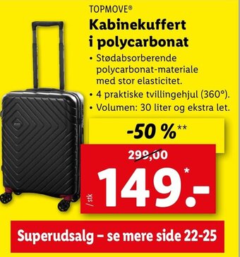Kabinekuffert i Polycarbonat