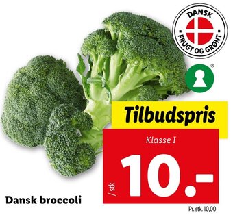 Lidl Dansk Broccoli tilbud