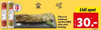 Filet a La Mørbrad Smokey BBQ Eller Med Hvidløg 400g