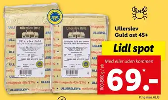 Ullerslev Guld ost 45+