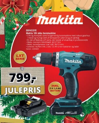 10-4 Byggecenter Makita boremaskine tilbud