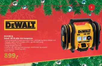 10-4 Byggecenter Dewalt kompressor tilbud
