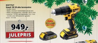 10-4 Byggecenter Dewalt boremaskine tilbud