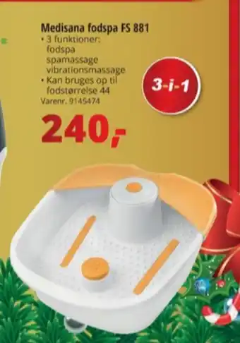 Medisana fodspa
