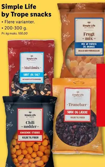 Simple Life By Trope Snacks 200-300g