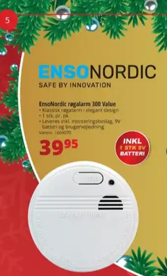 Ensonordic røgalarm