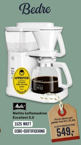 Melitta kaffemaskine