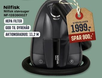 Skousen Nilfisk støvsuger tilbud