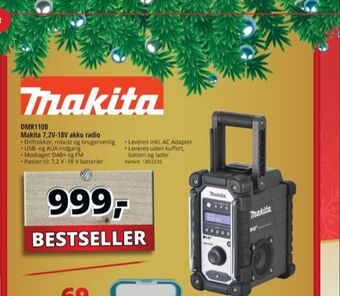 10-4 Byggecenter Makita arbejdsradio tilbud