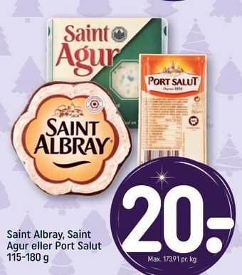 REMA 1000 Saint albray, saint agur el. port salut tilbud