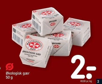 Økologisk gær
