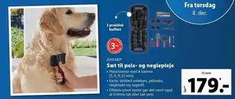Lidl Sæt til pels- ig neglepleje tilbud