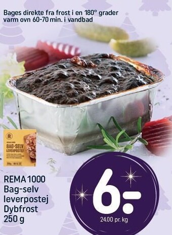 REMA 1000 Rema 1000 bag-selv leverpostej tilbud
