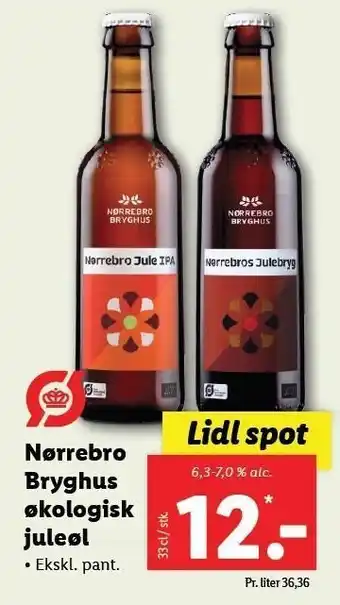 Nørrebro bryghus øko juleøl