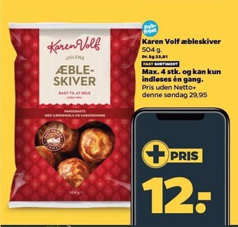 Netto Karen volf æbleskiver tilbud