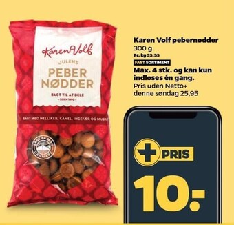 Netto Karen volf pebernødder tilbud