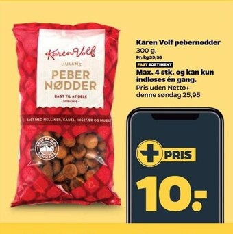 Netto Karen volf pebernødder tilbud